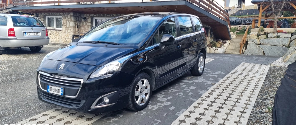 Peugeot 5008 cena 36900 przebieg: 186221, rok produkcji 2016 z Węgorzewo małe 56